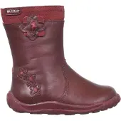 Garvalin Burgunderfarbene Schlupfschuhe aus Echtleder und Synthetik Modell 141412BURDEOS