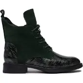 Artiker Schnür-,Zug-u.Schnallenstiefel in rot, Gr. 41