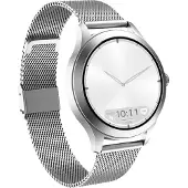 Maxcom , Smartwatch FW44 2 IP68 mit Milanaise Armband, Silber