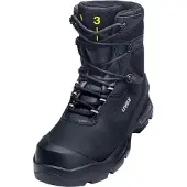 Uvex 3 Sicherheitsschuh Stiefel S3L, schwarz schwarz 43
