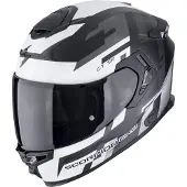 Scorpion Integralhelm mit Sonnenblende Exo-GT SP Air Tornado matt schwarz-silber XXL