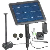 Pearl Royal Gardineer Solar-Springbrunnenpumpe mit Akku