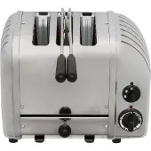 Dualit 31226 Combi Toastapane, Edelstahlgeh?use, Stoppfunktion, Br?unungskontrolle