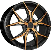 KESKIN 19 Zoll KT19N 5x120 ET35 Alufelgen MATT BLACK FRONT COPPER