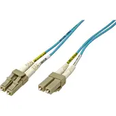 Roline LWL-Kabel 50/125µm OM3, LC/LC, türkis, 0,5 m