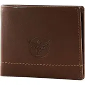 Chiemsee Leder Geldbörse Leather Wallet Brown / Black dunkelbraun