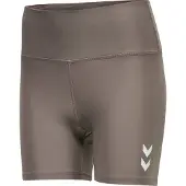 Hummel hmlTE TOLA High Waist Shorts Tights Damen driftwood XS
