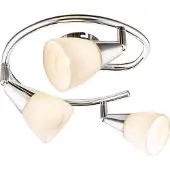 Globo Lighting Strahler Metall verchromt, 3x E14