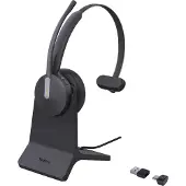 Yealink BH70 Mono mit Standfuß Teams USB-C/A Headset, Kabellos, 20 - 20000 Hz, Büro/Callcenter, 91 g, Kopfhörer, Schwarz
