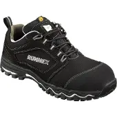 Runnex S3-ESD-Sicherheitshalbschuhe L schwarz/weiss/grau,Gr.48