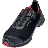Uvex 1 G2 Halbschuhe S3 schwarz, rot Weite 10 Gr. 37