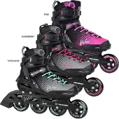 Tempish Klassische Fitness-Inlineskates LADY türkis Größe 37 mit herausnehmbarem Innenschuh und mittelhoher Konstruktion