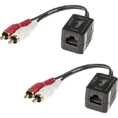 Neewer 70460, AV-Sender, 100 m, Schwarz, Rot, Weiß