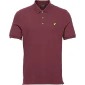 Lyle & Scott Plain Polo Shirt Rot - Große M