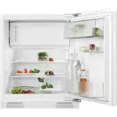 AEG Unterbau-Kühlschrank / 820 mm / 4-Sterne-Gefrierfach / 111 L / Festtür OSF6I82EF Weiß