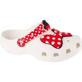 Crocs Classic Disney Minnie Mouse Clog 208710-119, Badelatschen, für Mädchen, Weiß
