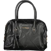 Laura Biagiotti Elegante Schwarze Damentasche mit Multifunktion und Kontrastdetails