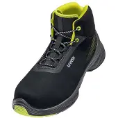 Uvex 1 G2 Stiefel S2 schwarz, gelb Weite 14 Gr. 46