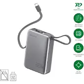4smarts 541626, 20000 mAh, Lithium Polymer (LiPo), Adaptive Fast Charging, Hisilicon FCP, Power Delivery 3.0, Programmable Power Supply (PPS), Quick..., 3,85 V, Grau
