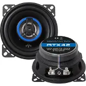 Autotek ATX42, 2-Wege, 120 W, 60 W, 4 Ohm, Polypropylen, 75 - 22000 Hz
