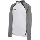 Hummel Lead 2.0 Half Zip Kinder, weiß, 152