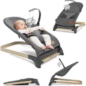 Lionelo Babywippe JUNE, Air Grey Graphite
