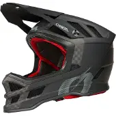 O'Neal Fullface Helm Blade Carbon IPX V.22 , Schwarz Carbon, S