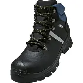 Uvex 2 Sicherheitsstiefel construction S3 schwarz/blau Weite: 11, nach EN ISO 20345:2022 S3 FO SC SR Größe 40