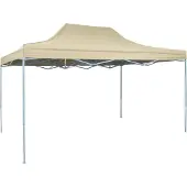 Syfax Faltzelt Pop-Up 3x4,5 m Cremeweiß