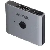 UNITEK Zweiwege-Signalschalter DP 1.4 2 in 1 out 8K