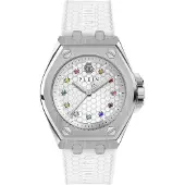 Philipp Plein PWJAA0122 Damen-Armbanduhr Plein Extreme Lady Weiß