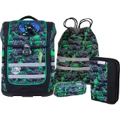MCNEILL Schulranzen Ergo Compacto Schoolbag Set 5-teilig Kids From The Block mehrfarbig