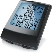 Aplic Fahrradcomputer kabellos, Fahrradtacho mit 1,7 Zoll LCD-Display, 13 Funktionen, Geschwindigkeitssensor, Temperatur und Uhrzeit, Hintergrundbeleuchtung, IP65, schwarz