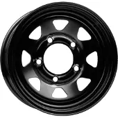 DOTZ 16 Zoll Stahlfelge dakar dark 16"x7" 5x120 PCD ET35 65mm Felge Schwarz
