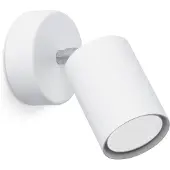 Sollux Wandleuchte LEMMI 1 weiß 1xGU10 10W Stahl 18.5x8x8cm