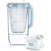 Brita Maxtra Pro, Pitcher-Wasserfilter, 2,5 l, Weiß