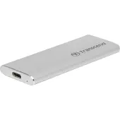 Transcend ESD260C, 500 GB, USB Typ-C, 3.2 Gen 2 (3.1 Gen 2), Passwortschutz, Silber