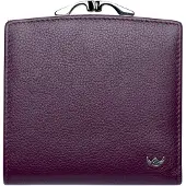 Golden Head Leder Geldbörse Madrid RFID Protect French Coin Purse Wallet Amarone dunkelviolett