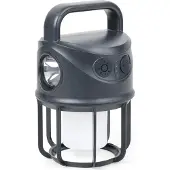 Troika NIGHT OWL, Batteriebetriebene Campingleuchte, Schwarz, Kunststoff, IPX4, 250 lm, 150 lm
