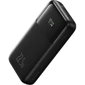 Baseus Comet Dual-Cable Digital Display Schnelllade-Powerbank 20000 mAh, 22,5 W - Schwarz