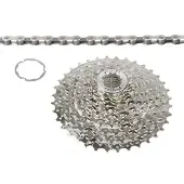Ventura Power Set Kassette + Kette 10S 11-36T Silber