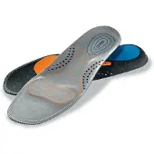 Uvex 95956, Unisex, Erwachsener, Komfort-Einlegesohle, Schwarz, Blau, Grau, Orange