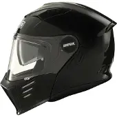 Simpson Darksome Solid 06 Klapphelm, schwarz, S (56)