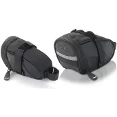 Xlc Satteltasche - 15 x 7,5 x 9 cm Satteltasche für Fahrräder mit 0.45L Volumen