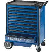Gedore 2005 0810 Werkzeugwagen mit 9 Schubladen, 2003562