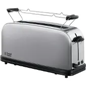 Russell Hobbs Toaster Küchengeräte Pain Toaster Breiter Schlitz Speziell Baguette 6 Stufen Komfort