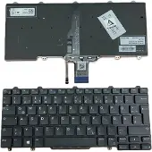 T-ProTek DEUTSCHE-Tastatur Keyboard Beleuchtung kompatibel für DEll LatituDE 12 (7275)