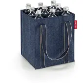 Reisenthel bottlebag herringbone dark blue