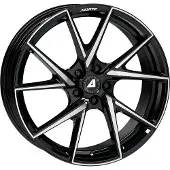 Alutec Felge ADX.01 7.0Jx17 ET 37 4x98 Diamant Schwarz ADX1-70737FA43-1 kompatibel mit FIAT 500