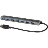 ITEC i-tec Metal U3HUB778 Schnittstellen-Hub USB 3.2 Gen 1 (3.1 Gen 1) Type-A 5000 Mbit/s Silber